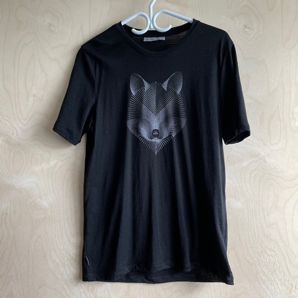 Icebreaker Men's T-Shirt Black Medium - Picture 1 of 5